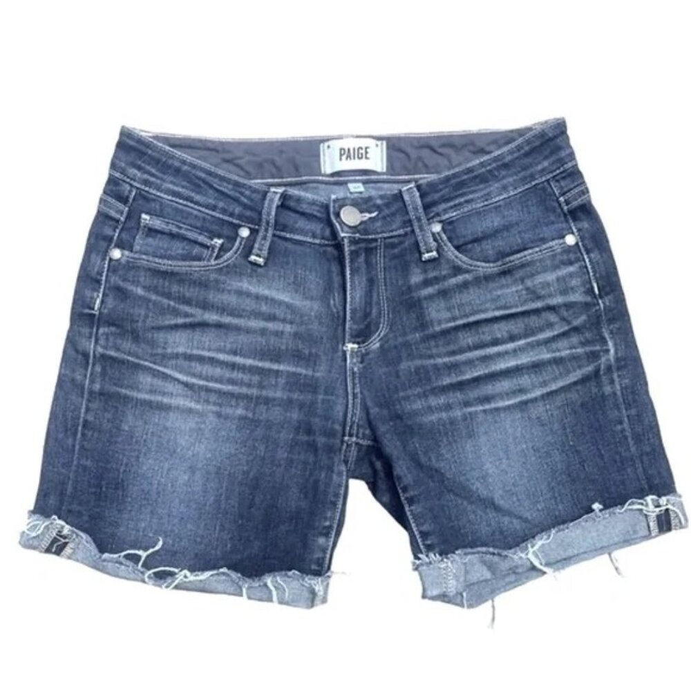 PAIGE Denim 'GRANT' Distressed Shorts - Size 30